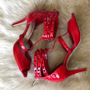 JESSICA SIMPSON STUDDED SANDALS